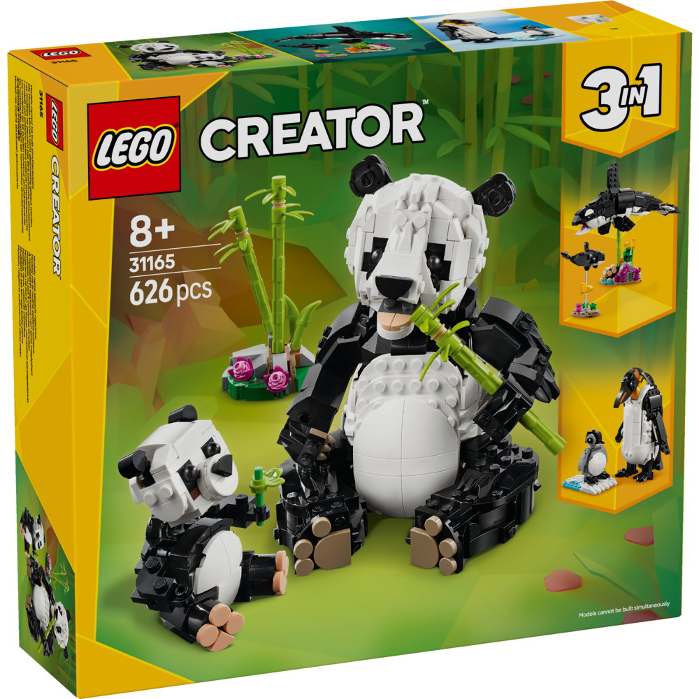 LEGO Creator - Vilda djur pandafamilj