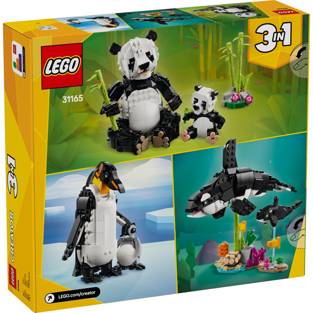 LEGO Creator - Vilda djur pandafamilj