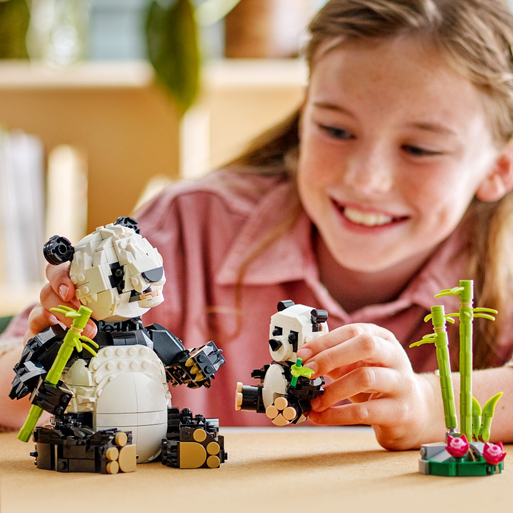 LEGO Creator - Vilda djur pandafamilj