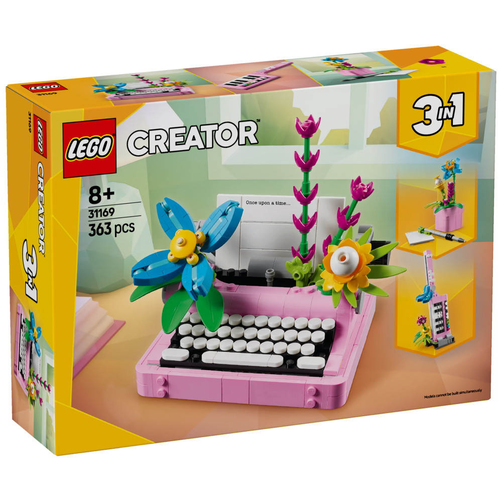 LEGO Creator - Skrivmaskin med blommor