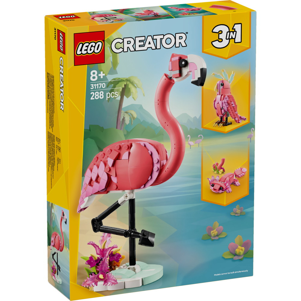 LEGO Creator - Vilda djur: Rosa flamingo