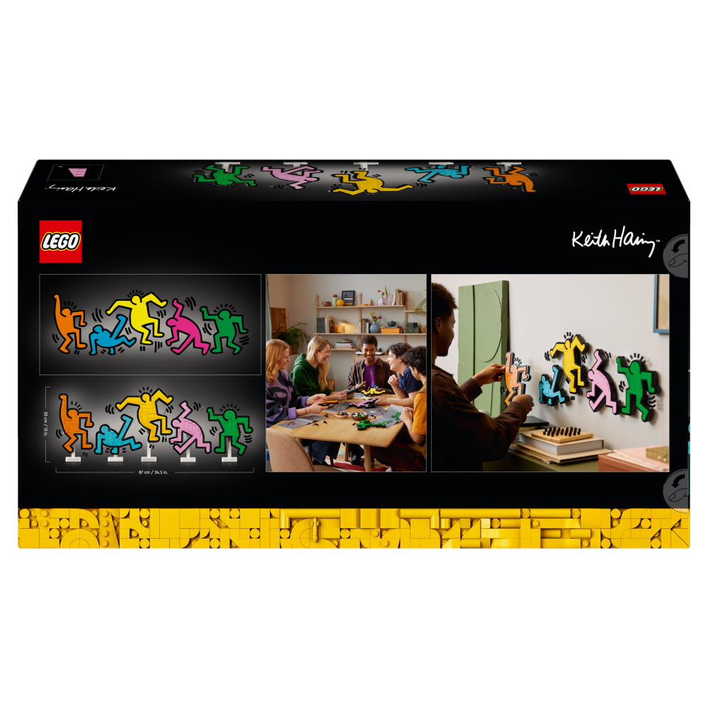 LEGO Art - Keith Haring Dansande figurer