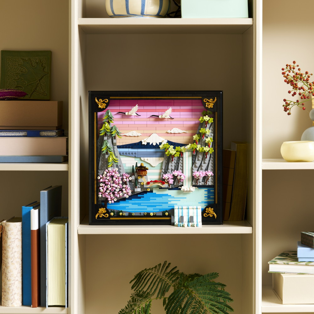 LEGO Art - Landskap med japanska körsbärsblommor