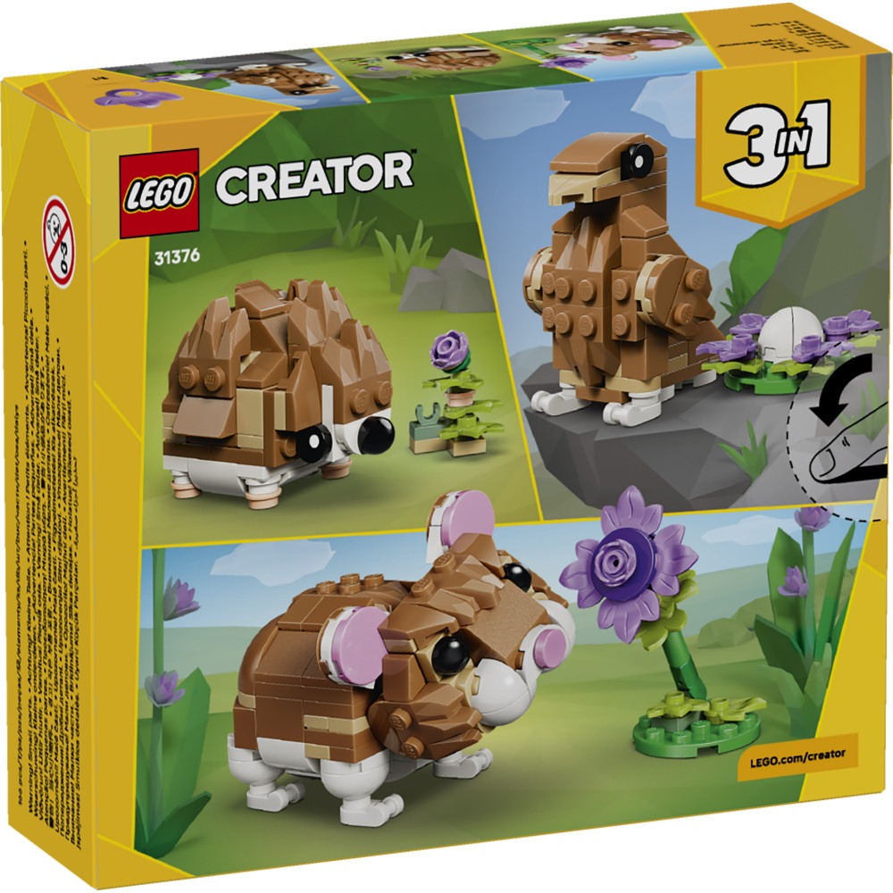 LEGO Creator - Söt Hamster Med Blomma