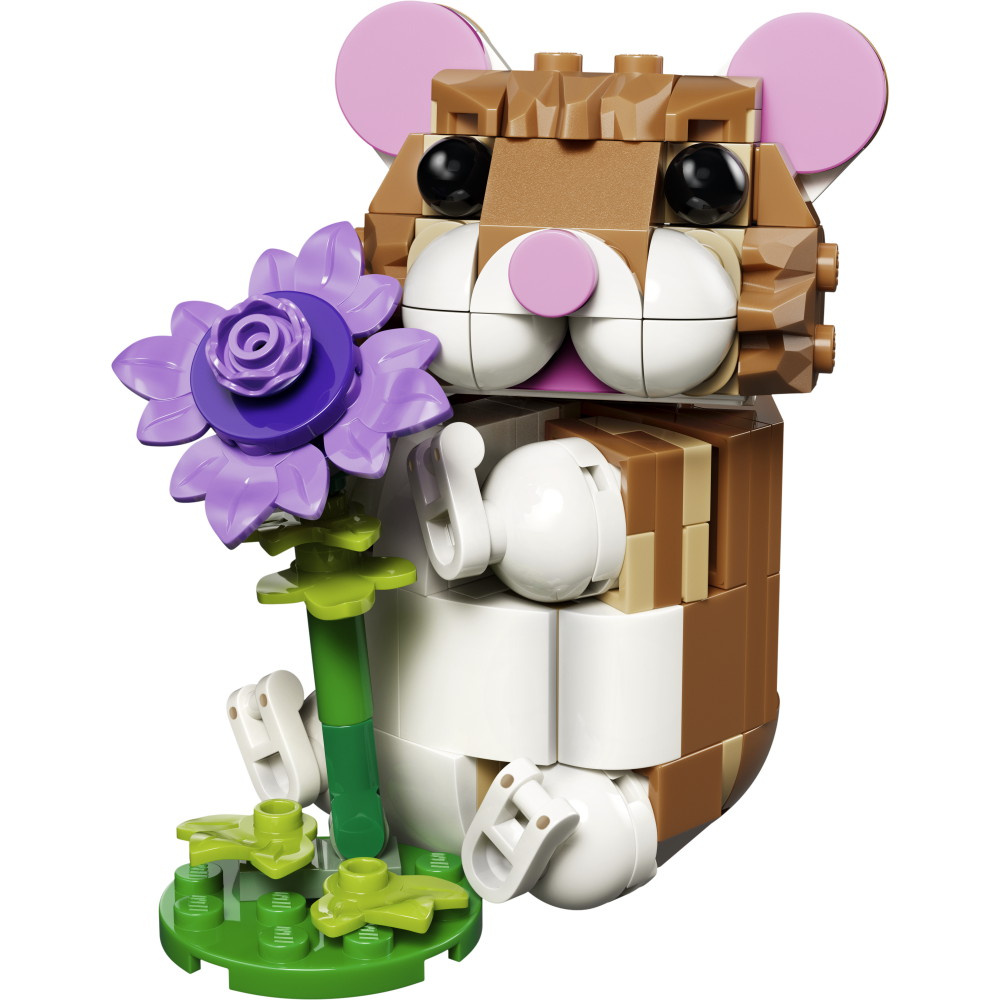 LEGO Creator - Söt Hamster Med Blomma