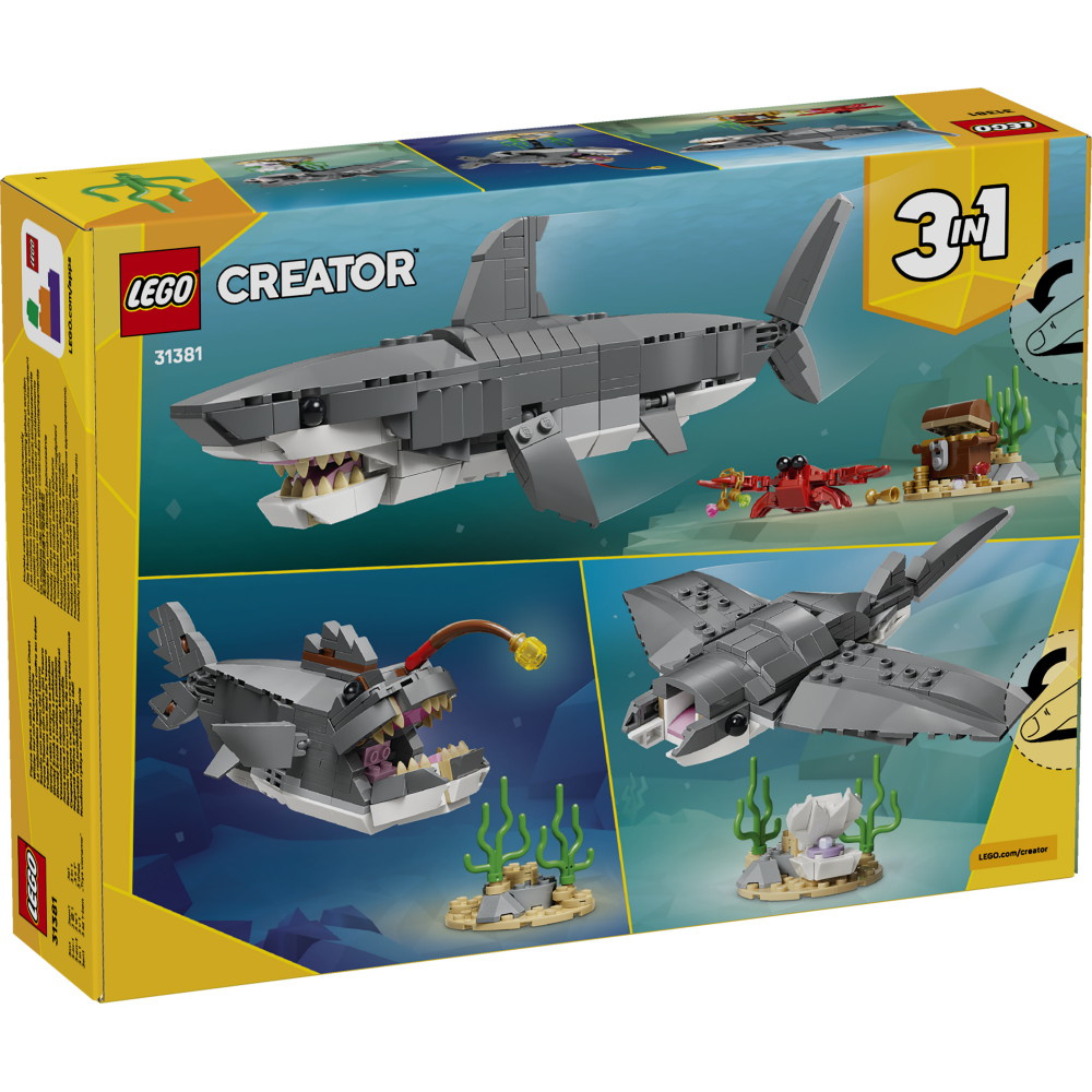 LEGO Creator - Vildsint Haj Med Skattkista