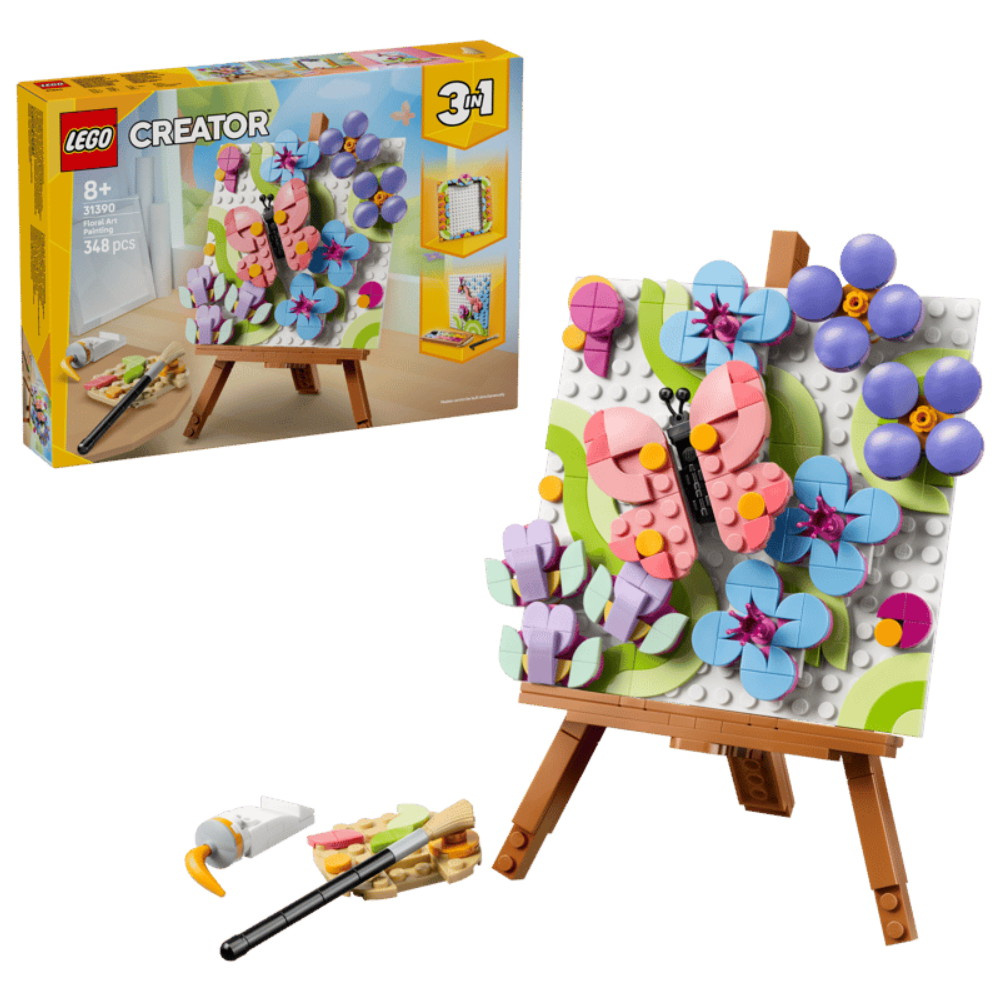 LEGO Creator - Målning Med Blomsterkonst