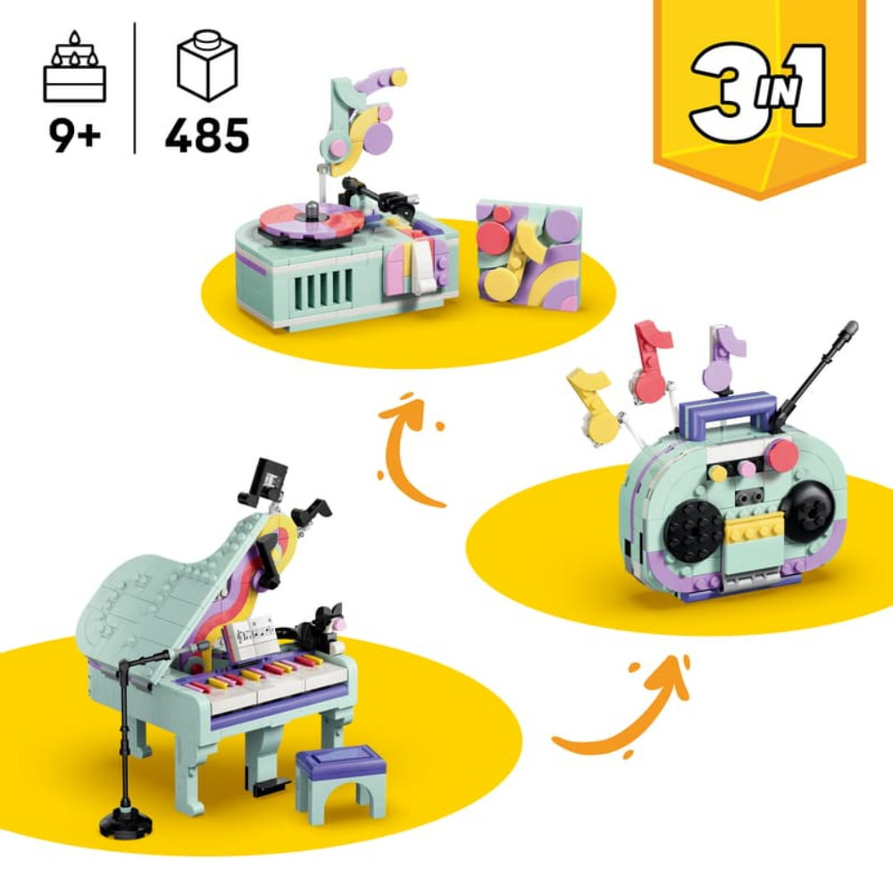 LEGO Creator - Flygel Med Musikdekorationer