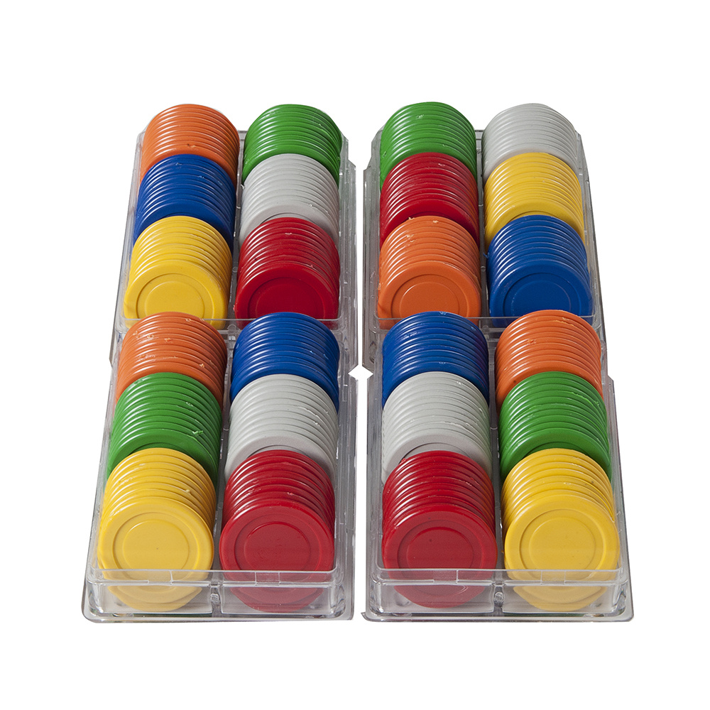 Playing Chips Multicolor 240