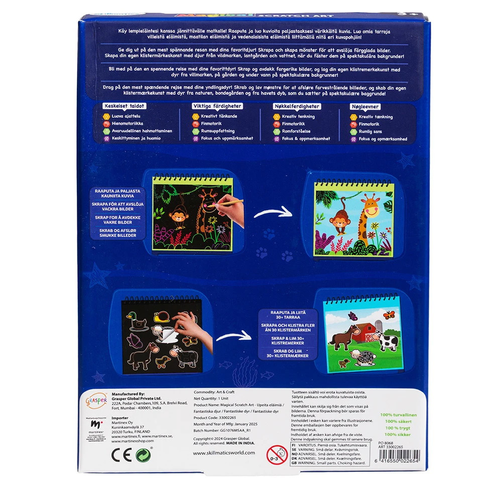 Magical Scratch Art - Djur