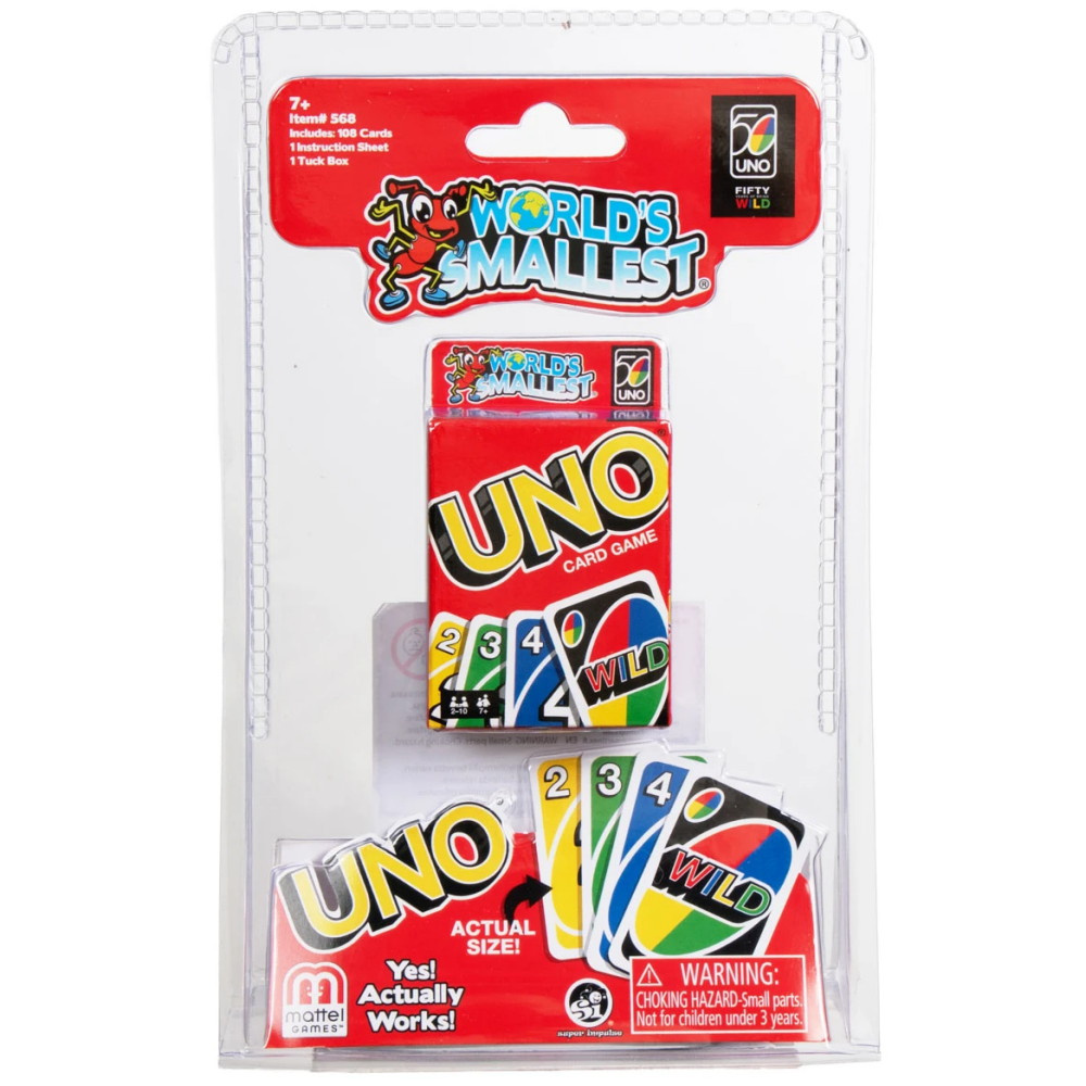 World's Smallest UNO (Swe)