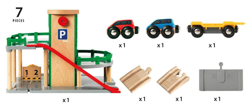 Brio Trätåg - Parking Garage set