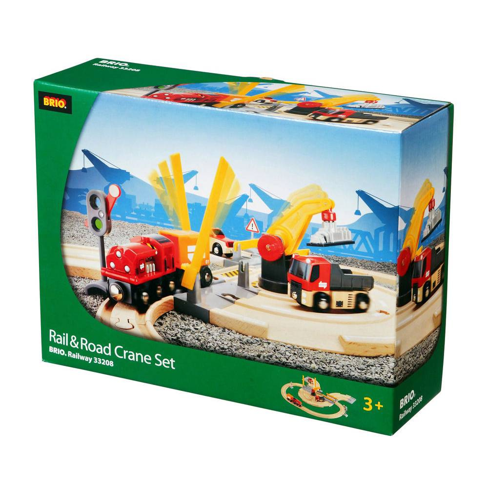 Brio Tågset - Järnväg med bilbana