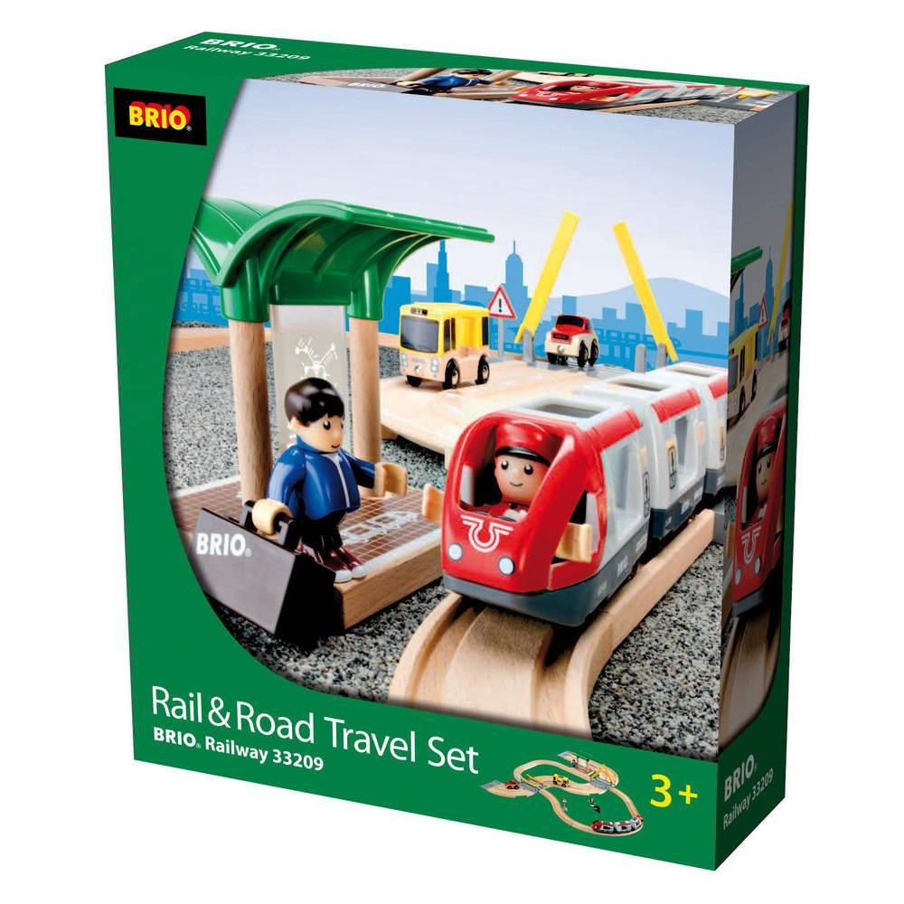 Brio Tågset - Bil & Persontåg