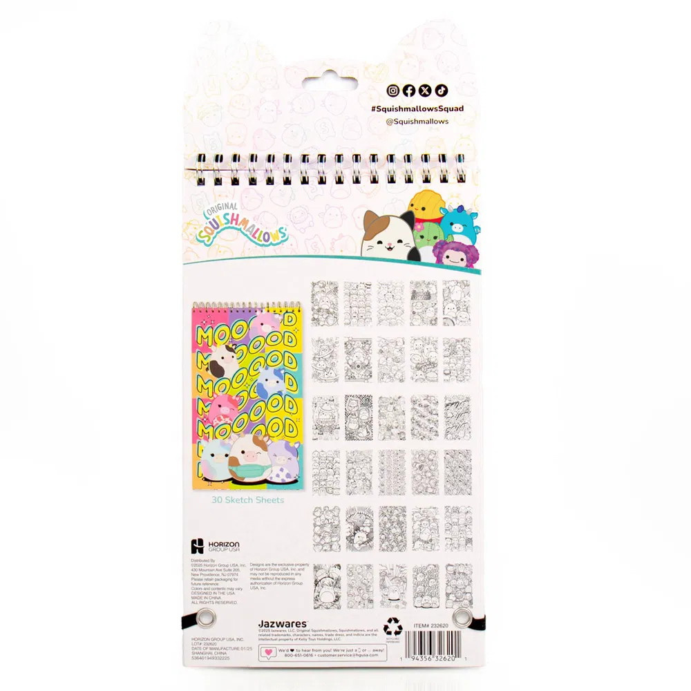 Squishmallows Färg- Och Skissbok