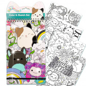 Squishmallows Färg- Och Skissbok Squishmallows Färg- Och Skissbok
