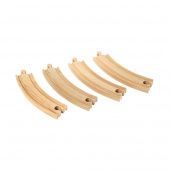 Brio Trätåg - Böjda skenor Brio Trätåg - Böjda skenor