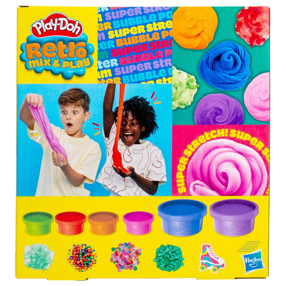Play-Doh Retro Mix & Play 6 pack