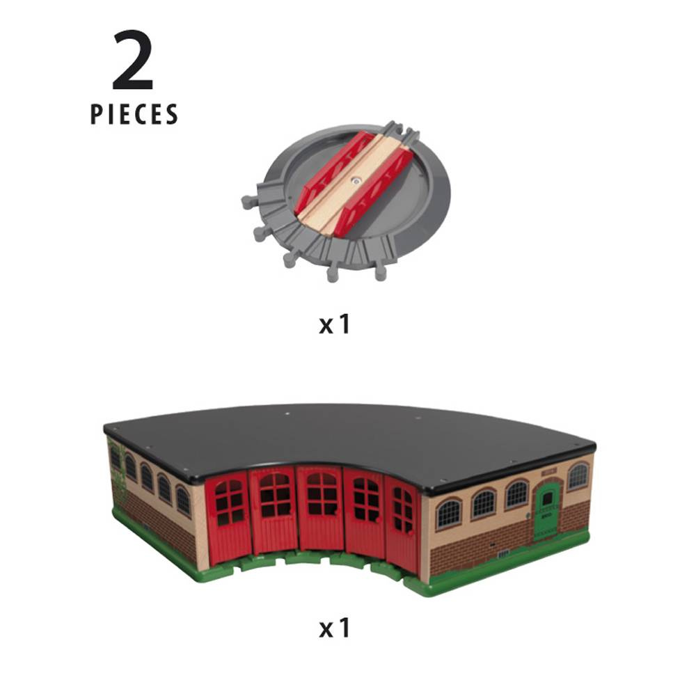 Brio Trätåg - Stort Lokstall