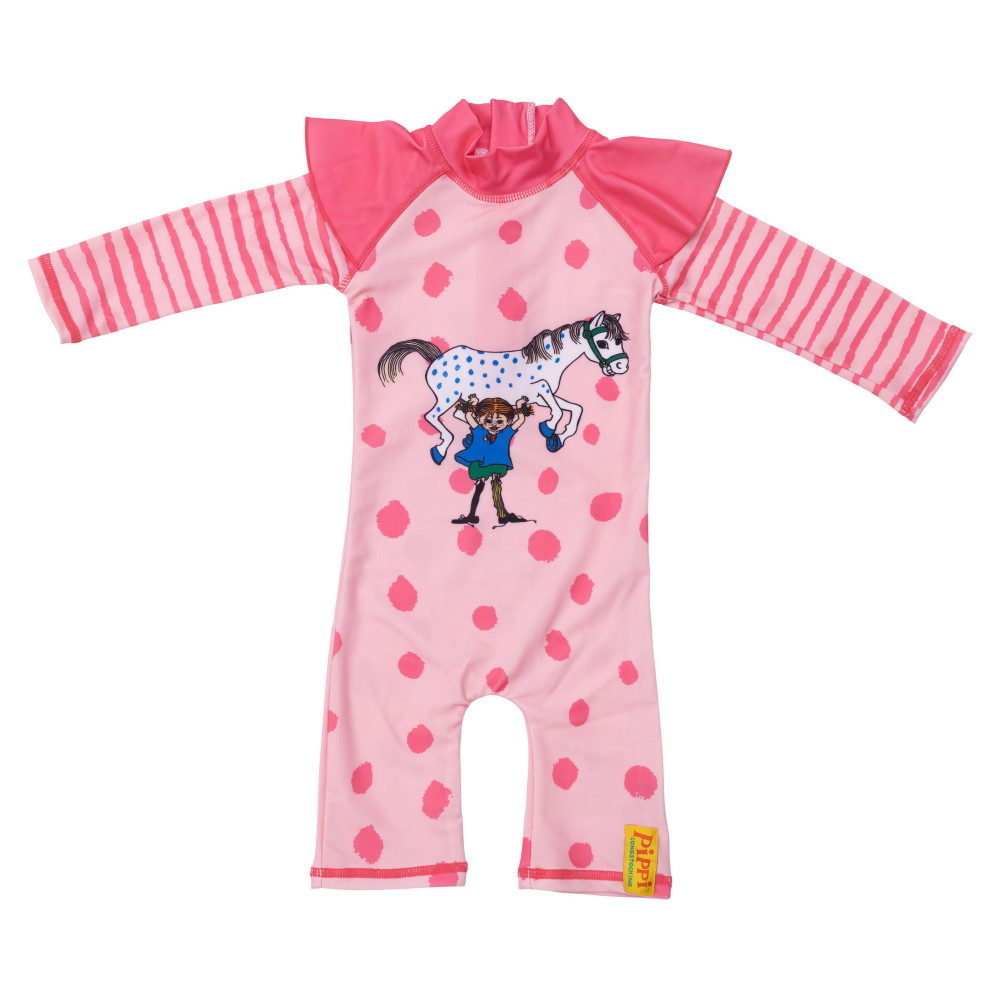 UV-Dräkt Pippi Rosa strl 74-80