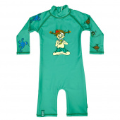 UV-Dräkt Pippi i Söderhavet, Grön UV-Dräkt Pippi i Söderhavet, Grön