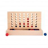 Wooden Connect 4 Resespel Wooden Connect 4 Resespel
