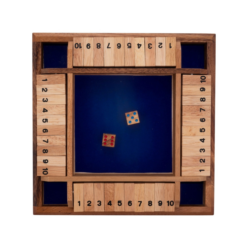 Shut The Box 10er 4 Spelare