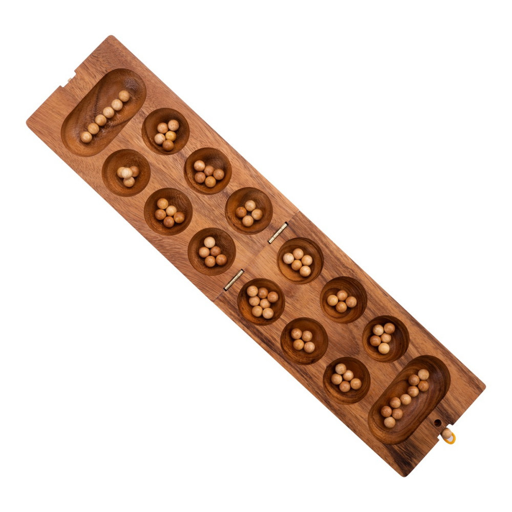 Kalaha Med Träkulor