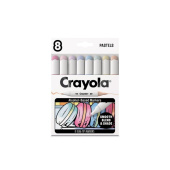 Crayola Art Markers 8st - Pastell Crayola Art Markers 8st - Pastell