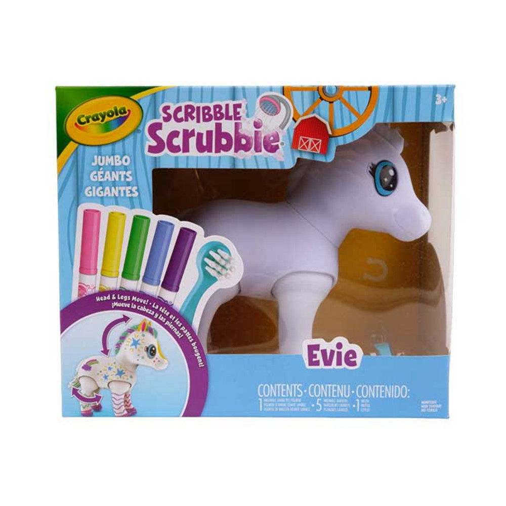 Crayola Scribble Scrubbie Jumbo Pony Evie