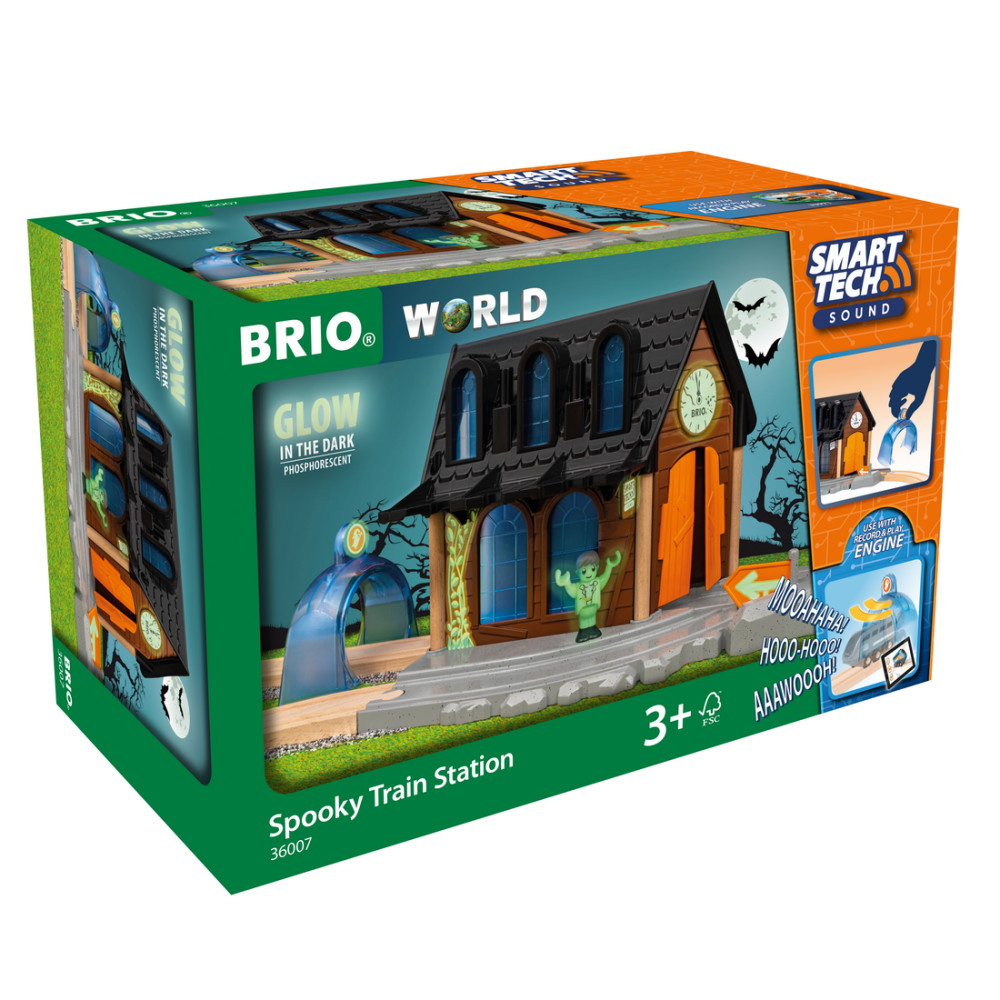 Brio Trätåg - Smart Tech Sound - Kuslig Tågstation