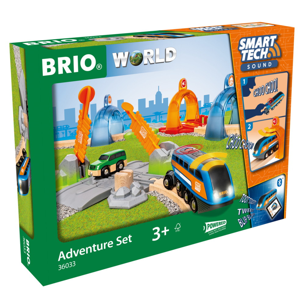 Brio Tågset - Smart Tech Sound - Äventyrsset