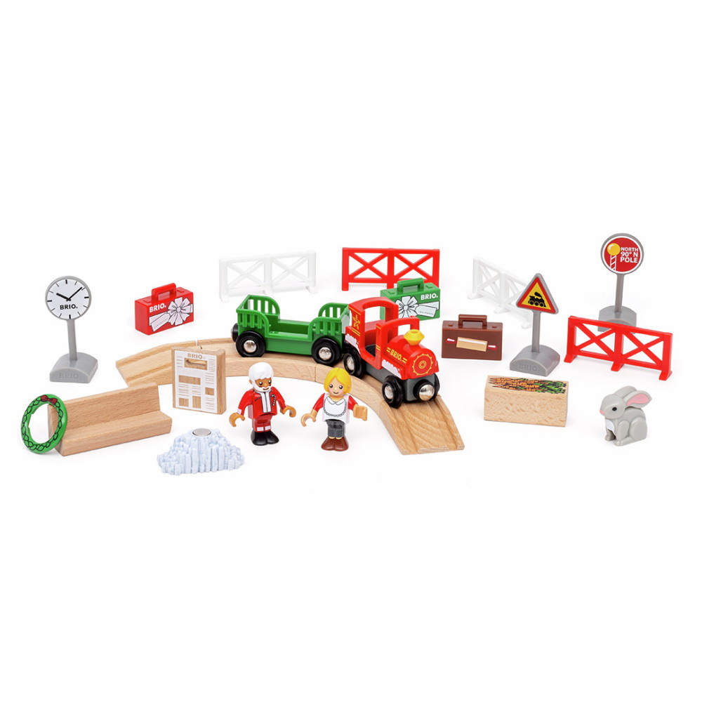BRIO Adventskalender med tågtillbehör
