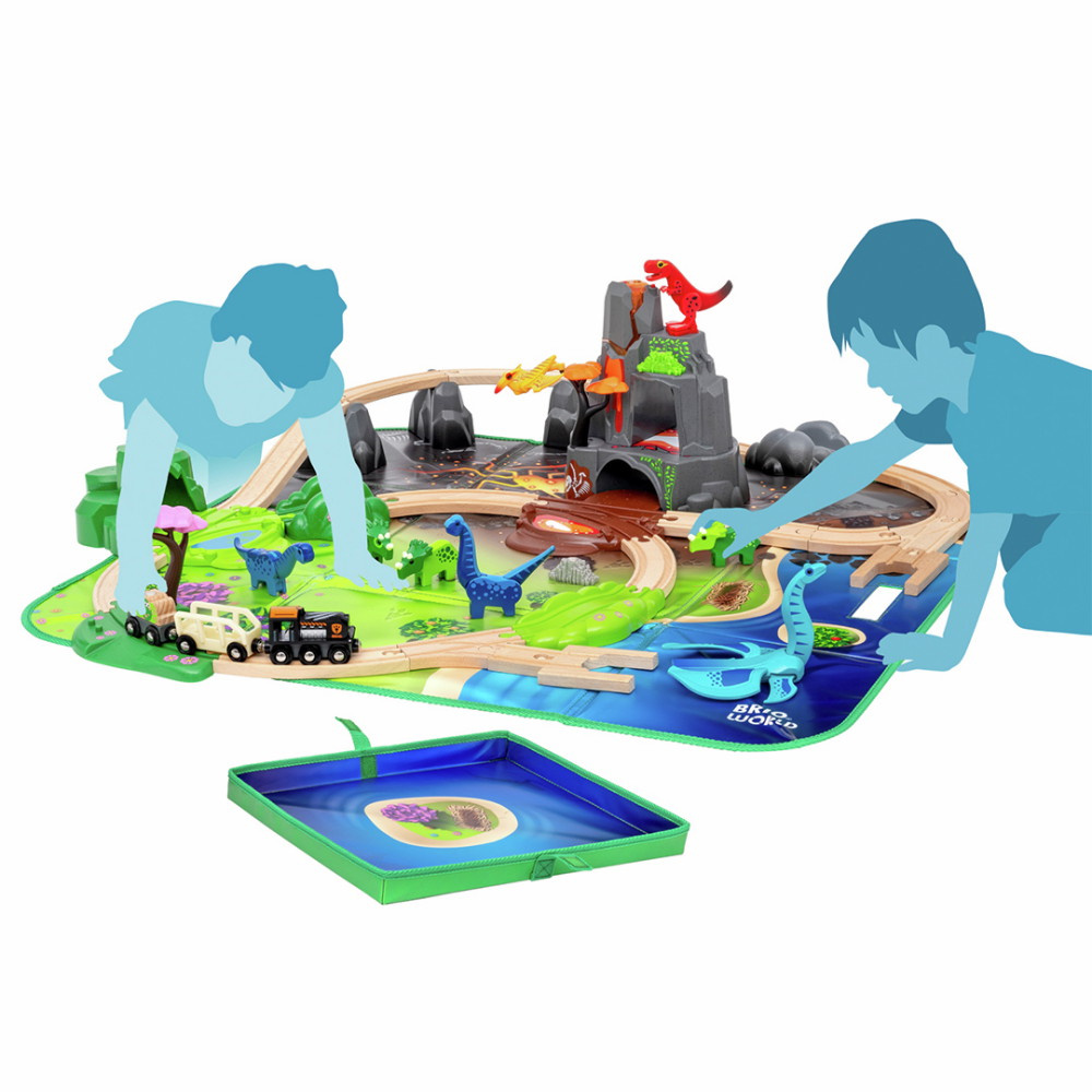 Brio Dinosaurie deluxe set