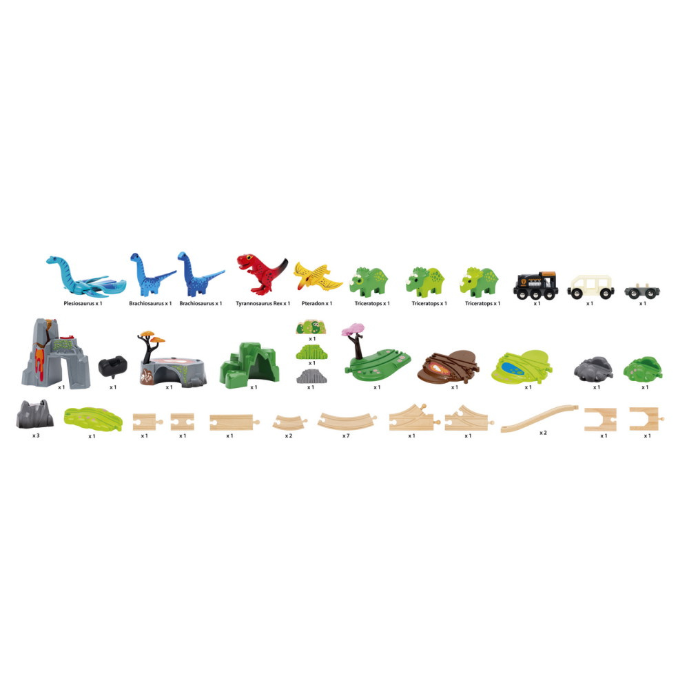 Brio Dinosaurie deluxe set