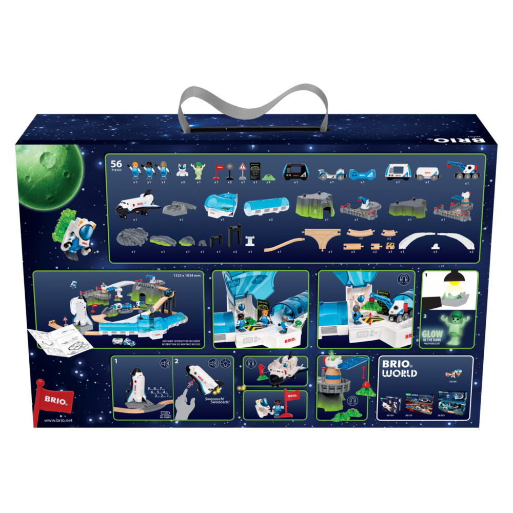 Brio Tågset - Rymden Deluxe Set