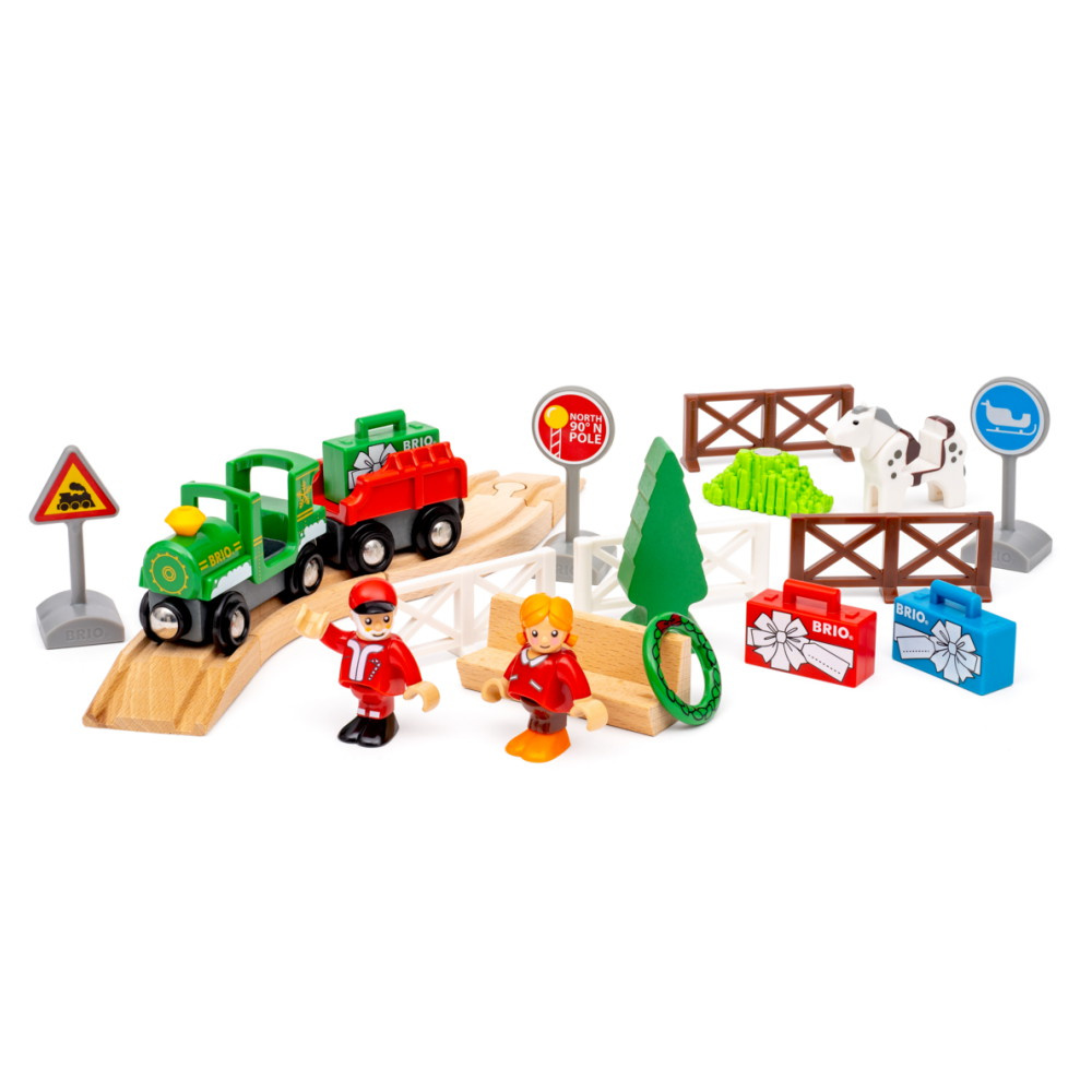 Brio Adventskalender - Tomtens tåg till nordpolen