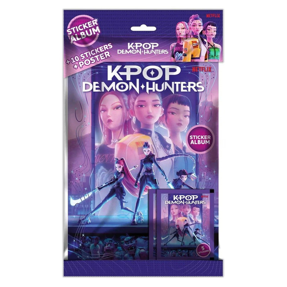 K-Pop Demon Hunters Sticker Album