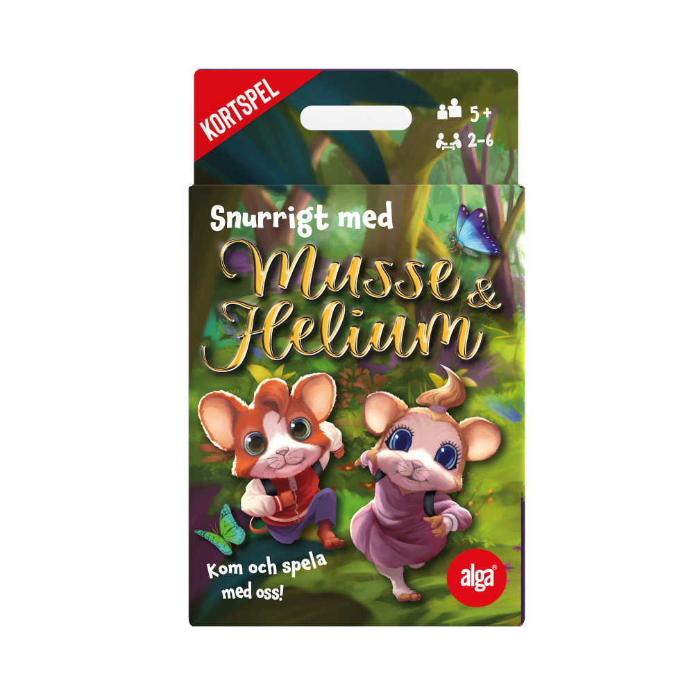 Snurrigt med Musse & Helium Kortspel 