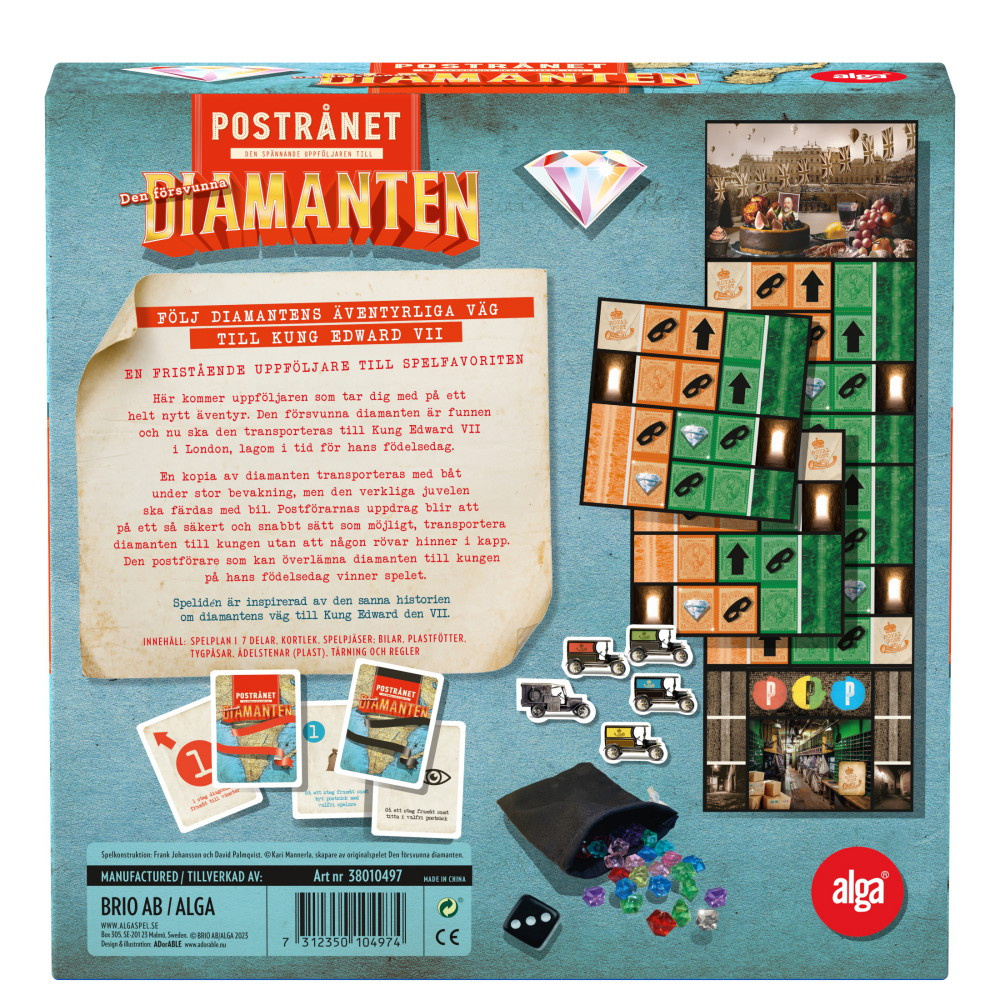 Postrånet - Den Försvunna Diamanten