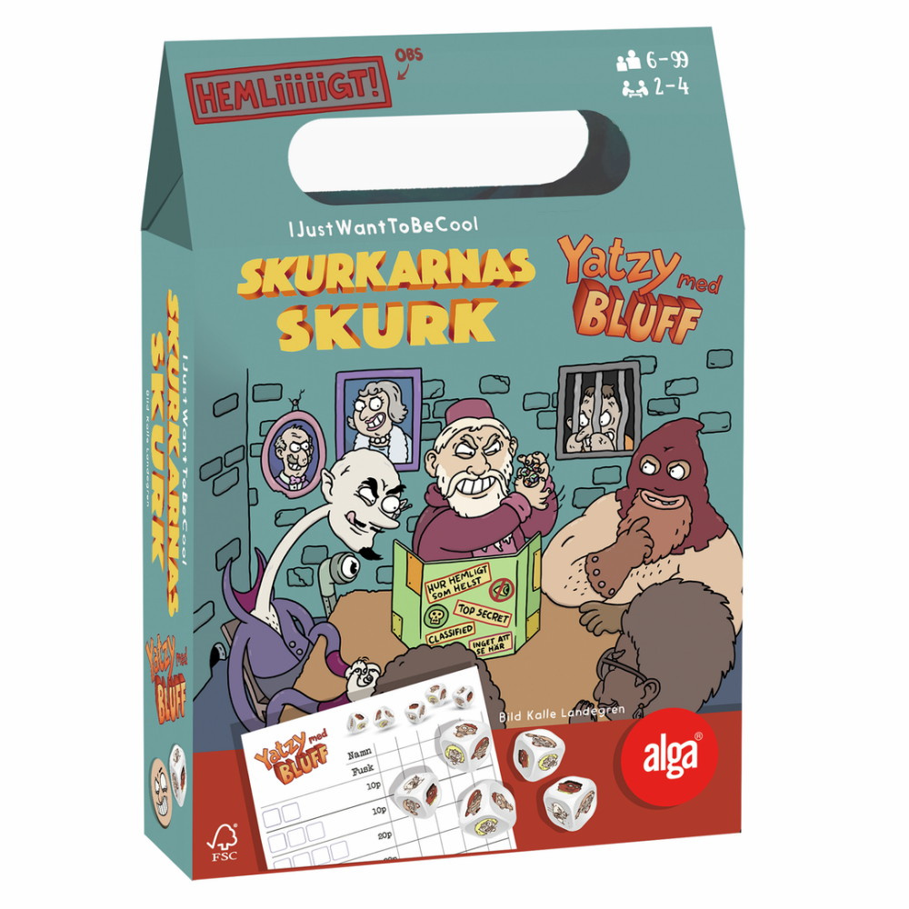 Skurkarnas Skurk - Yatzy med bluff