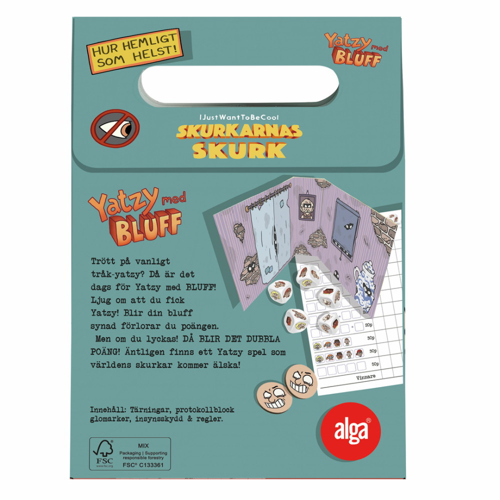 Skurkarnas Skurk - Yatzy med bluff