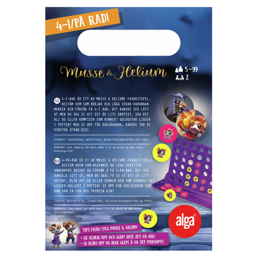 Musse & Helium Fyra i rad