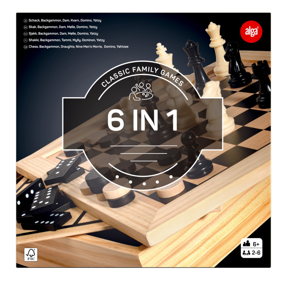 Alga 6 in 1 Spel