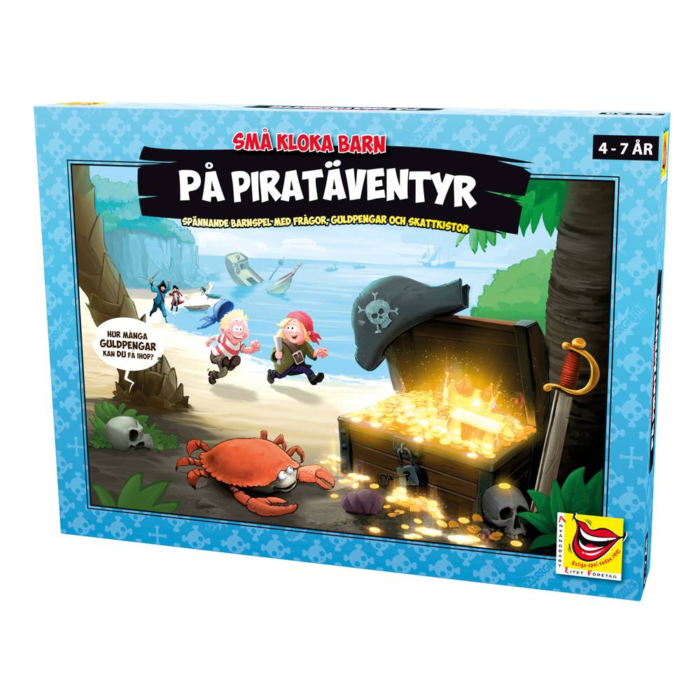 Små kloka barn på piratäventyr