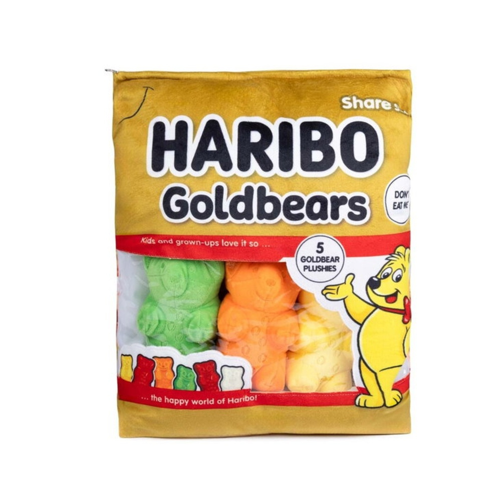 Haribo Mjukdjur Goldbear Gul 5 st 10 cm