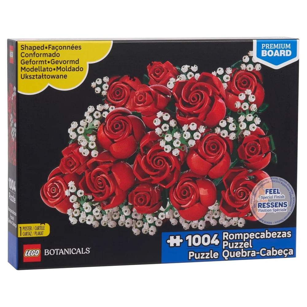 LEGO Shaped Pussel: Botanicals 1004 Bitar