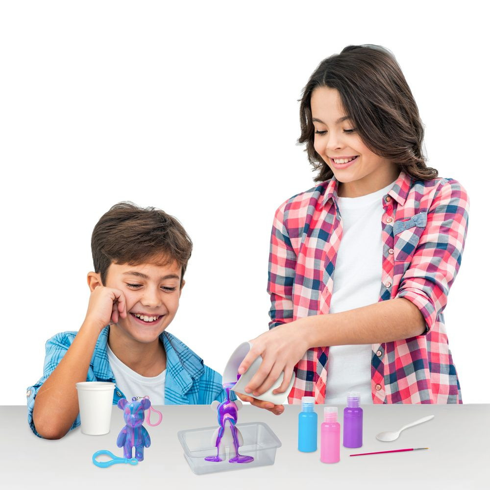 Marble Bear Nyckelring Set Två Pack