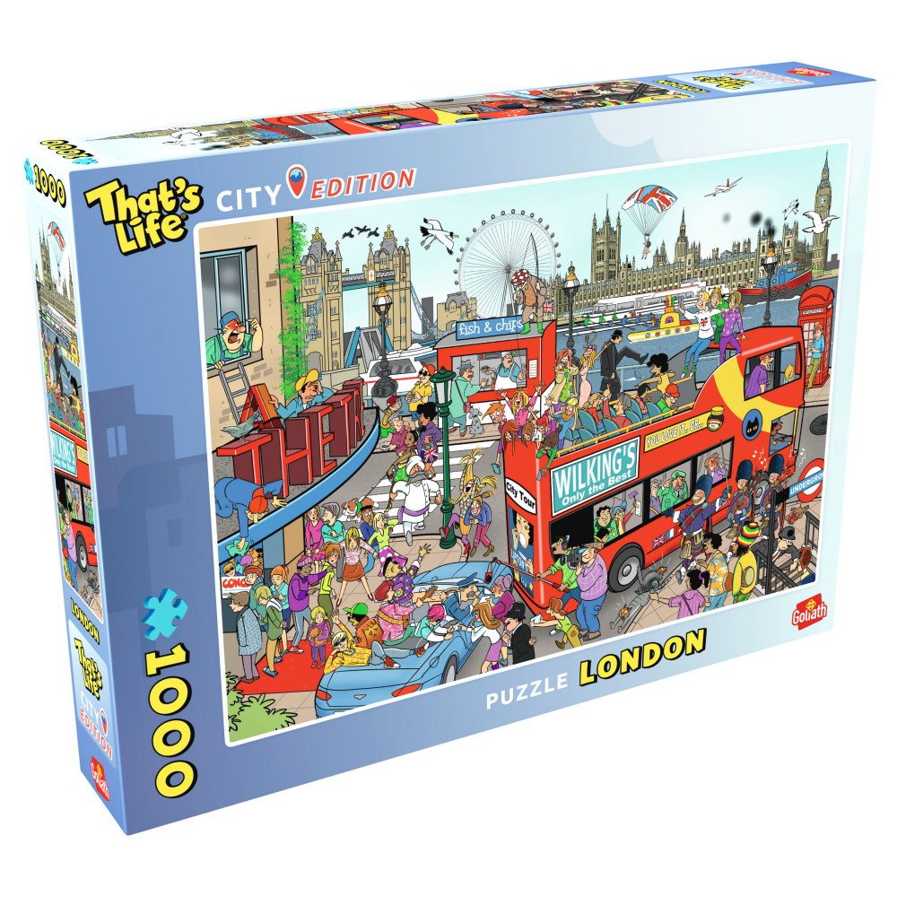 That's Life City Edition pussel: London 1000 Bitar