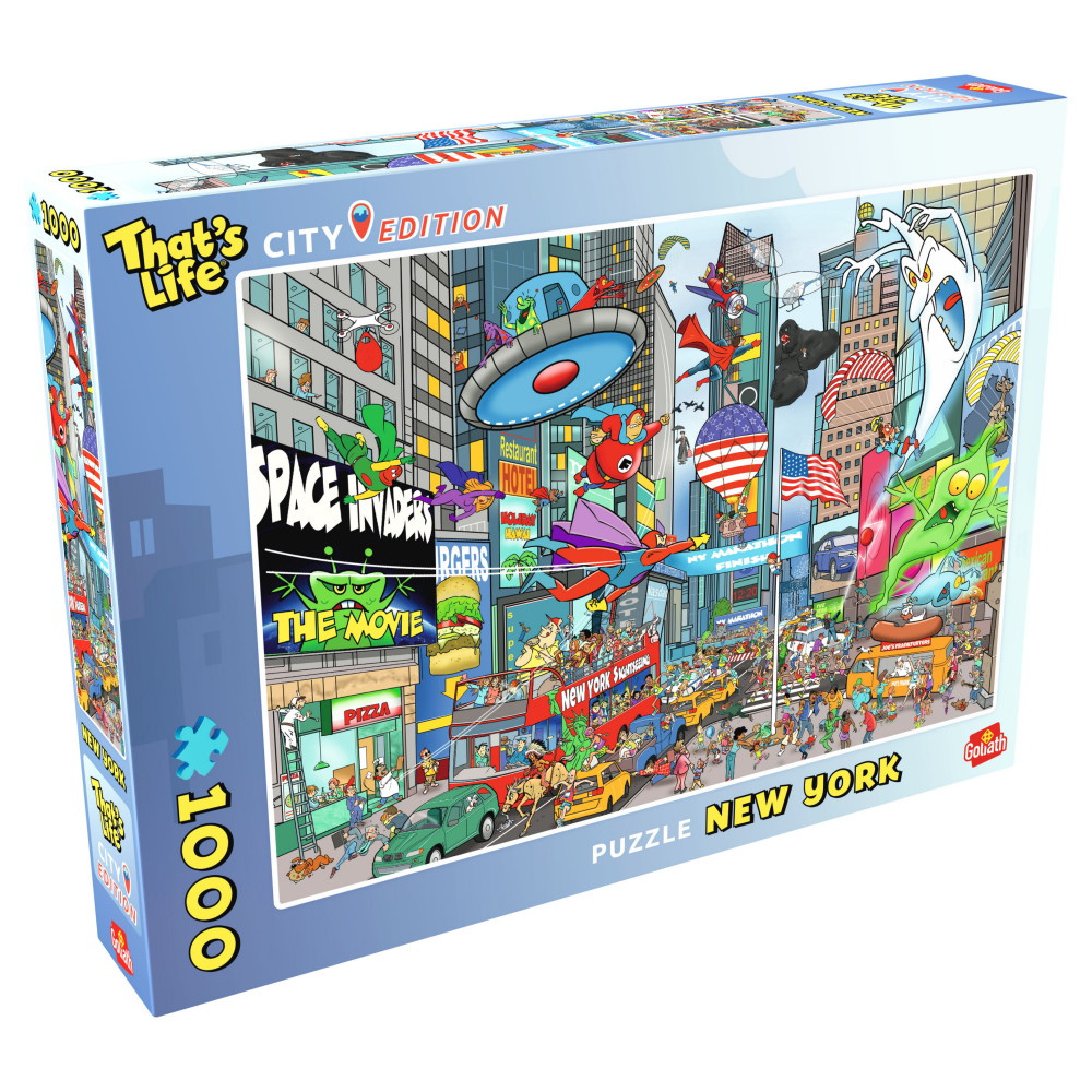 That's Life City Edition pussel: New York 1000 Bitar